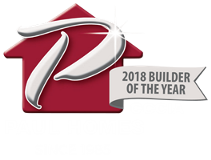 paul homes logo with text that read since 1985, 2018 home builder of the year