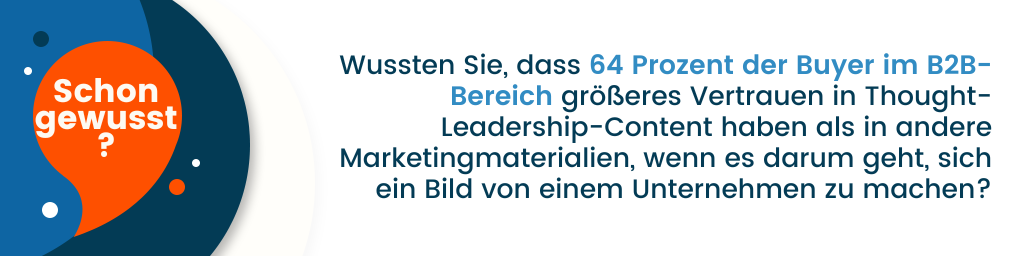 Thought-Leadership-Content erstellen