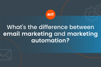 Whats the differnece between email marketing and marketing automation